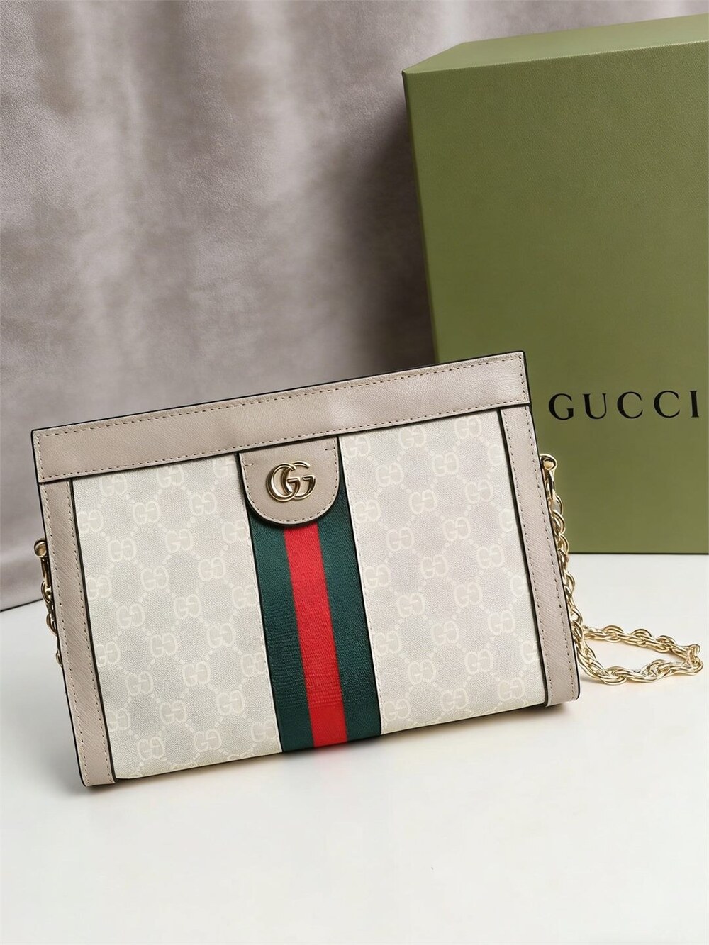 GUCCI Ophidia GG small shoulder bag